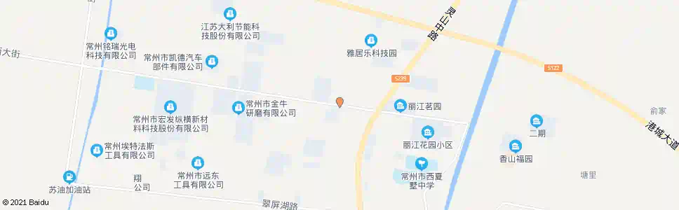 常州丽江路太行山路_公交站地图_常州公交_妙搜公交查询2025