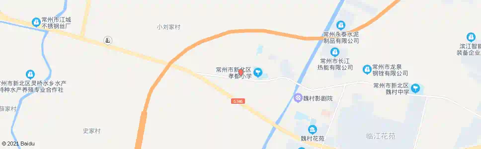 常州魏村闸北_公交站地图_常州公交_妙搜公交查询2025