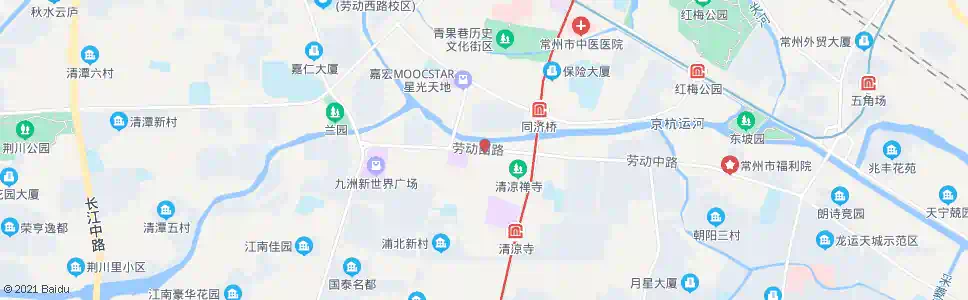 常州常州电脑城_公交站地图_常州公交_妙搜公交查询2025