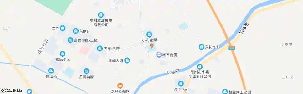 常州小河中学_公交站地图_常州公交_妙搜公交查询2025