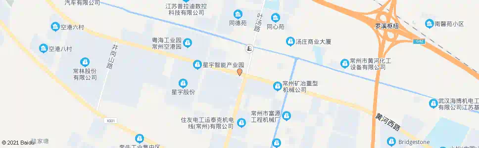 常州黄河路叶汤路_公交站地图_常州公交_妙搜公交查询2025