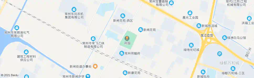常州常州荷园_公交站地图_常州公交_妙搜公交查询2025