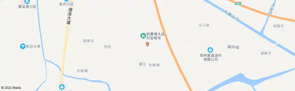 常州寺前村_公交站地图_常州公交_妙搜公交查询2025