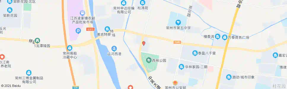 常州西林公园公交枢纽_公交站地图_常州公交_妙搜公交查询2025