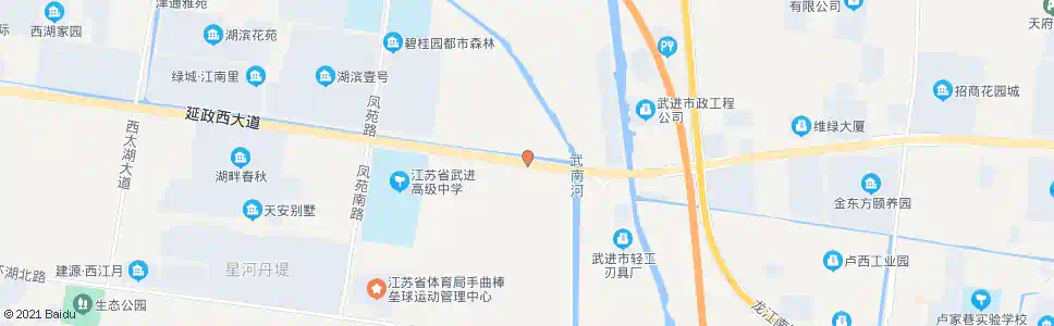 常州卢滆大桥西_公交站地图_常州公交_妙搜公交查询2025
