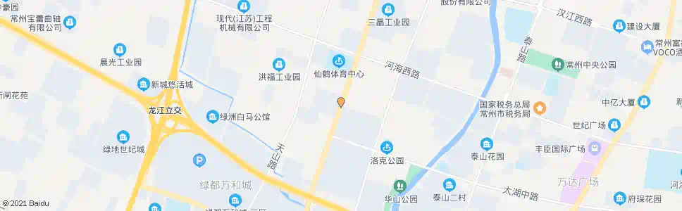 常州长江路(西江路)_公交站地图_常州公交_妙搜公交查询2025