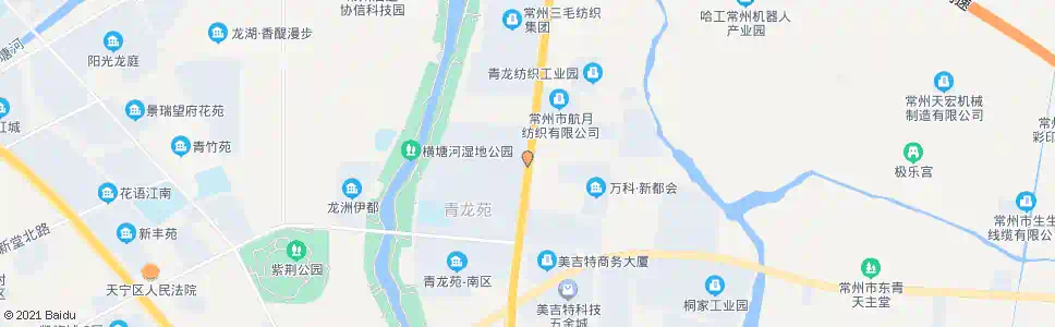 常州青洋路新堂路_公交站地图_常州公交_妙搜公交查询2025