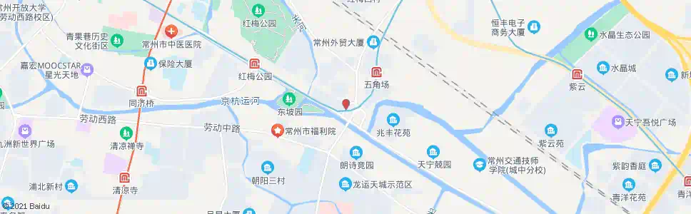 常州牌楼弄_公交站地图_常州公交_妙搜公交查询2025