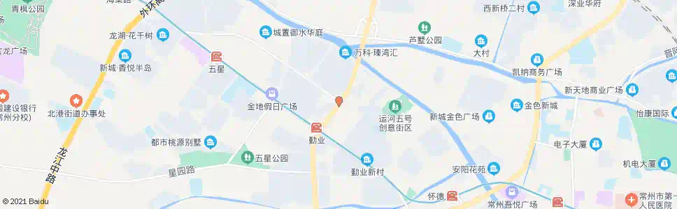 常州三堡街小区_公交站地图_常州公交_妙搜公交查询2025