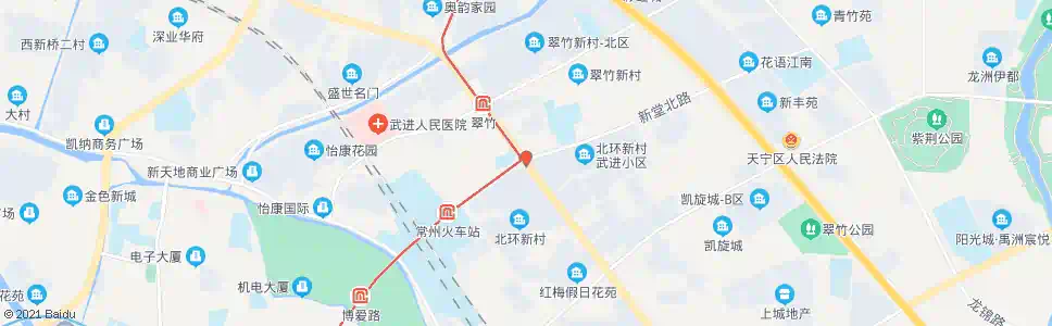 常州飞龙路新堂路(北环新村)_公交站地图_常州公交_妙搜公交查询2025