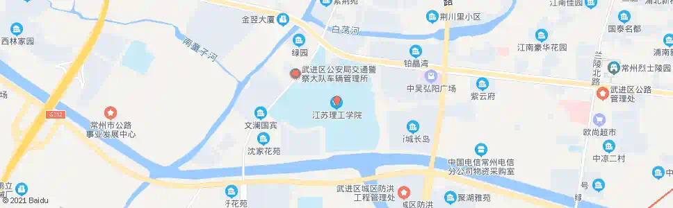 常州江苏理工(中吴大道湖滨路)_公交站地图_常州公交_妙搜公交查询2025