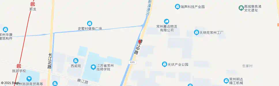 常州潘墅_公交站地图_常州公交_妙搜公交查询2025