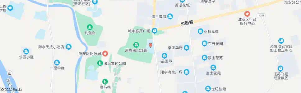 淮安东方外国语学校_公交站地图_淮安公交_妙搜公交查询2025
