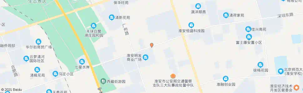 淮安清拖路_公交站地图_淮安公交_妙搜公交查询2025