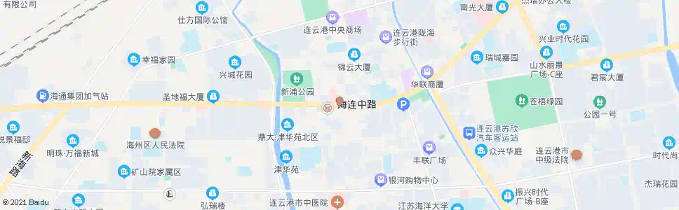 连云港天然居(南)_公交站地图_连云港公交_妙搜公交查询2025
