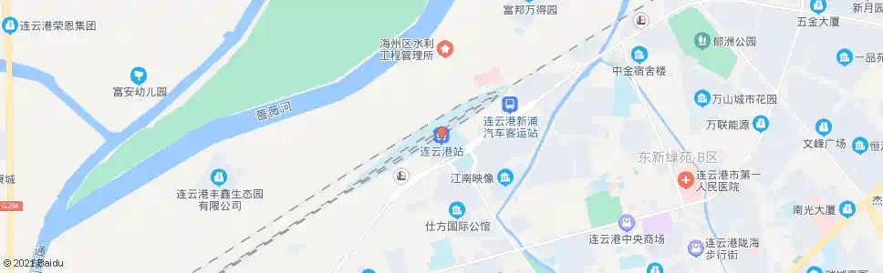 连云港尹湾_公交站地图_连云港公交_妙搜公交查询2025