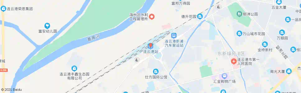 连云港黄崖东_公交站地图_连云港公交_妙搜公交查询2025