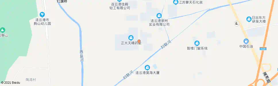 连云港天晴制药_公交站地图_连云港公交_妙搜公交查询2025