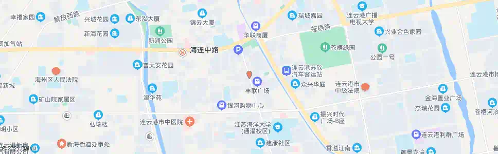连云港大庆东路口_公交站地图_连云港公交_妙搜公交查询2025