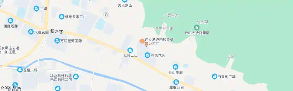 连云港茗怡小区_公交站地图_连云港公交_妙搜公交查询2025