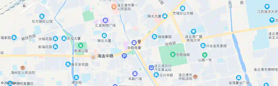 连云港龙河广场(BRT)_公交站地图_连云港公交_妙搜公交查询2025