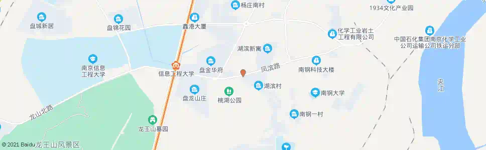 南京凤滨路西_公交站地图_南京公交_妙搜公交查询2025