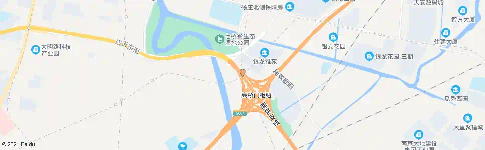 南京高桥门_公交站地图_南京公交_妙搜公交查询2025