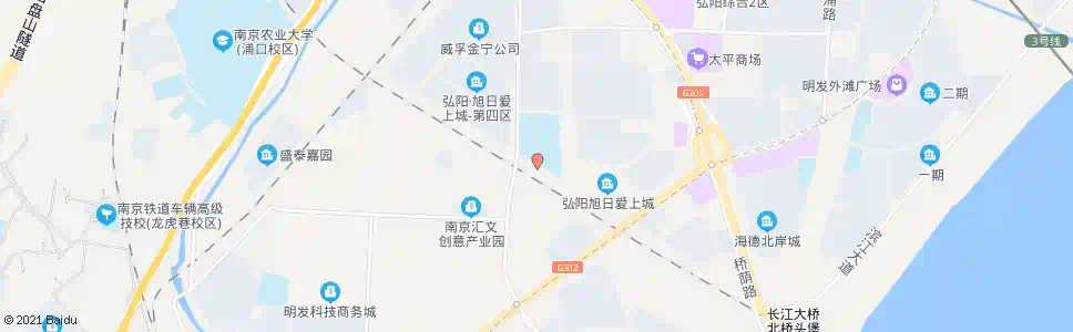 南京柳新路柳洲北路_公交站地图_南京公交_妙搜公交查询2025