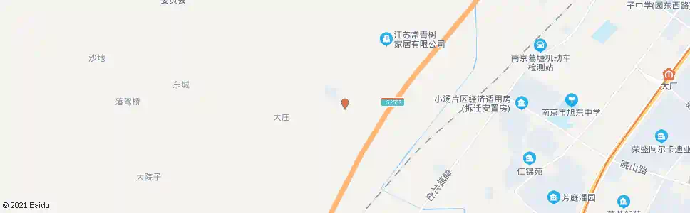 南京孙家洼路北站_公交站地图_南京公交_妙搜公交查询2025
