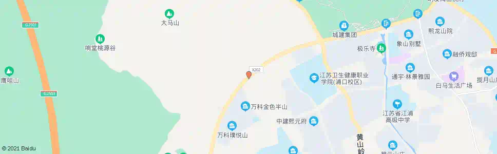 南京华府国际西_公交站地图_南京公交_妙搜公交查询2025