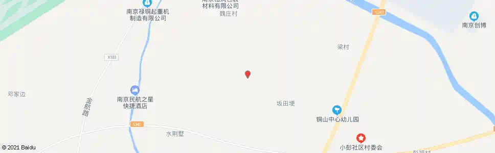 南京大魏庄东_公交站地图_南京公交_妙搜公交查询2025