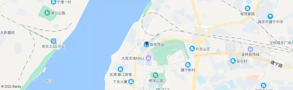 南京恒竞路西_公交站地图_南京公交_妙搜公交查询2025
