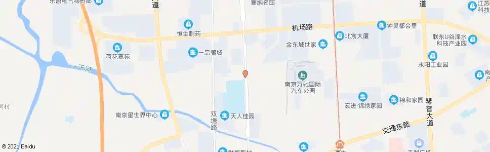 南京美丽新城_公交站地图_南京公交_妙搜公交查询2025