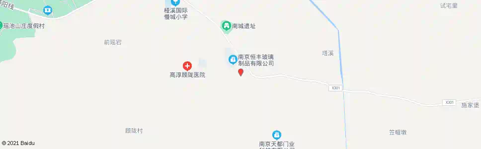 南京新塘_公交站地图_南京公交_妙搜公交查询2025