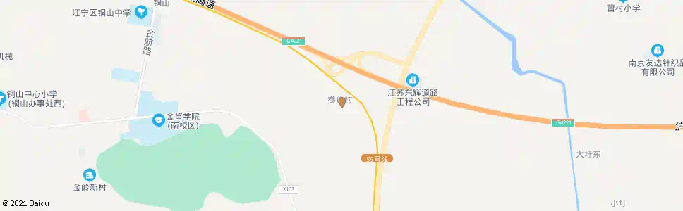 南京卷篷_公交站地图_南京公交_妙搜公交查询2025