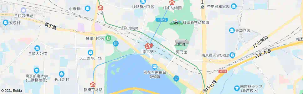 南京和平_公交站地图_南京公交_妙搜公交查询2025