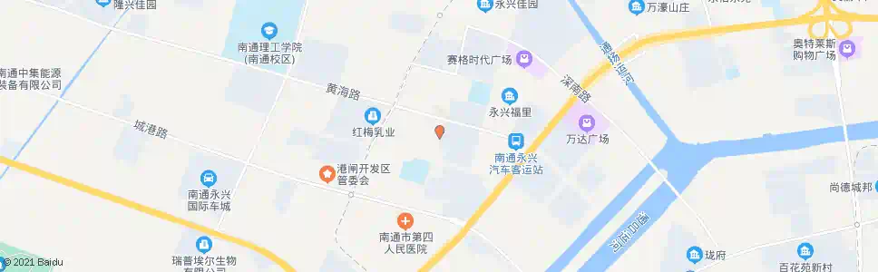 南通长江一号西_公交站地图_南通公交_妙搜公交查询2025