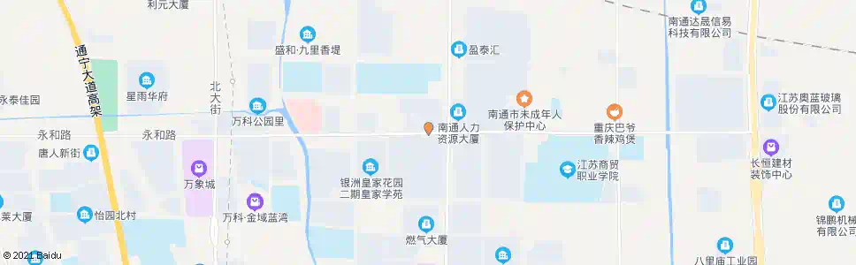 南通永和路工农北路西_公交站地图_南通公交_妙搜公交查询2025