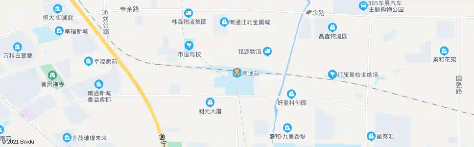 南通车站_公交站地图_南通公交_妙搜公交查询2025