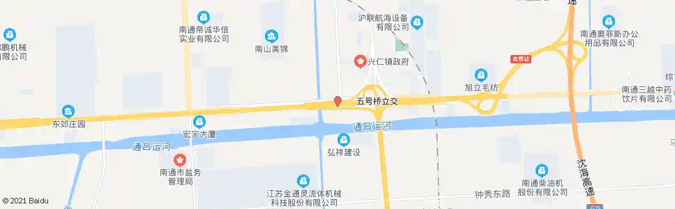 南通兴仁路口_公交站地图_南通公交_妙搜公交查询2025