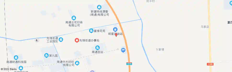 南通先锋综合市场_公交站地图_南通公交_妙搜公交查询2025