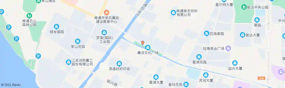 南通交巡警五大队东_公交站地图_南通公交_妙搜公交查询2025