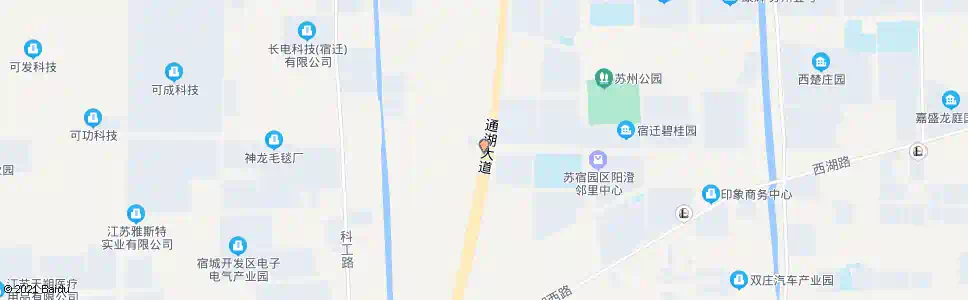 宿迁工业园区_公交站地图_宿迁公交_妙搜公交查询2025