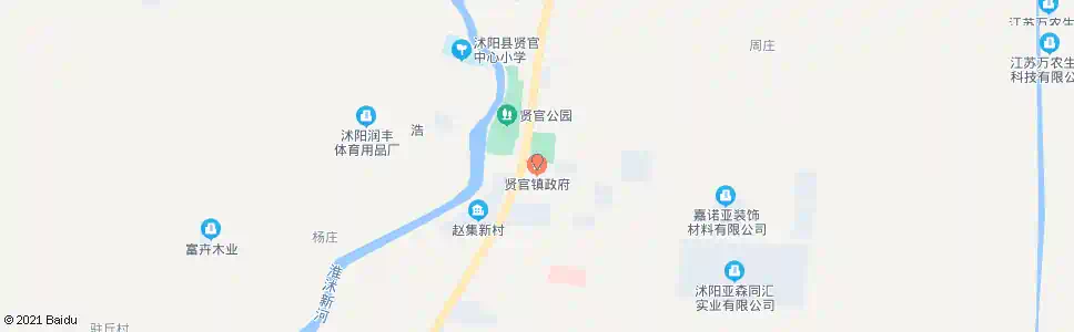 宿迁贤官_公交站地图_宿迁公交_妙搜公交查询2025