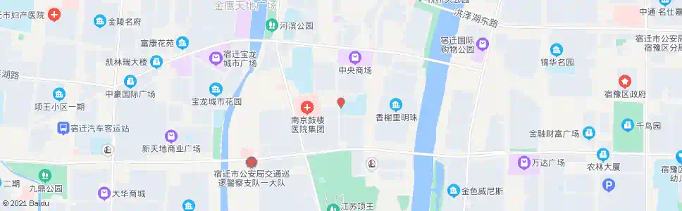 宿迁市实小西门_公交站地图_宿迁公交_妙搜公交查询2025