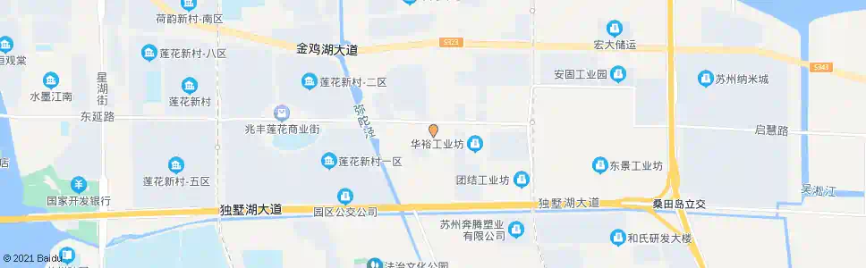 苏州怡达园工业园北_公交站地图_苏州公交_妙搜公交查询2025