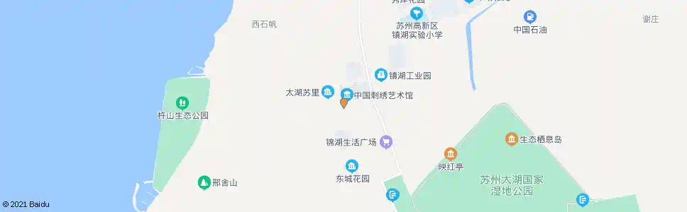 苏州镇湖刺绣艺术馆_公交站地图_苏州公交_妙搜公交查询2025