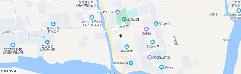 苏州振胜桥南_公交站地图_苏州公交_妙搜公交查询2025