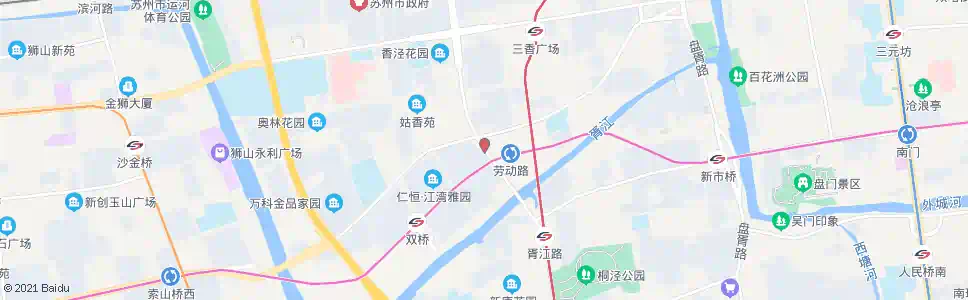 苏州桐馨桥北_公交站地图_苏州公交_妙搜公交查询2025
