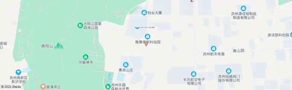 苏州石林路嵩山路北_公交站地图_苏州公交_妙搜公交查询2025